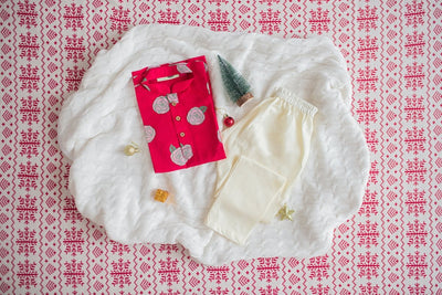 Blooming Red - Boys Ethnic Wear – Kids Ethnic Sets on Brown Living™. SKU: MITHEW - 040B - 1. Img 7.