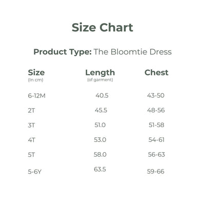 Bloomtie Cotton Dress for Kids | Comfortable Everyday Wear – Kids Frocks & Dresses on Brown Living™. SKU: SS-04-0001. Img 5.