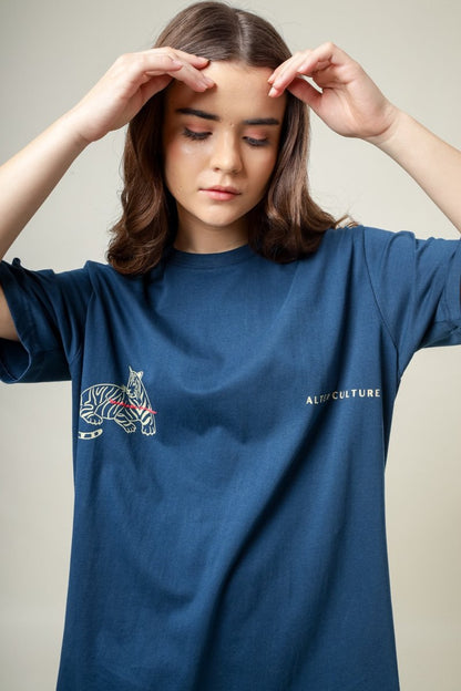 Blue Alter Culture Organic Cotton T-Shirt | Verified Sustainable by Brown Living™