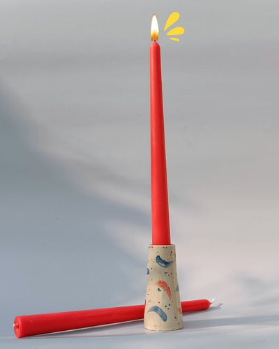 Blue Elegant Candle Cascade Holder Set – Candles & Fragrances on Brown Living™. SKU: BTCB059CCH201_N. Img 6.