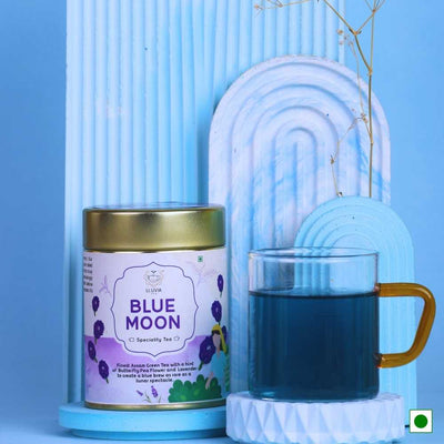 Blue Moon Butterfly Pea & Lavender Tea – Liver Detox & Digestion– 50g – Tea on Brown Living™. SKU: BMTin50New. Img 9.