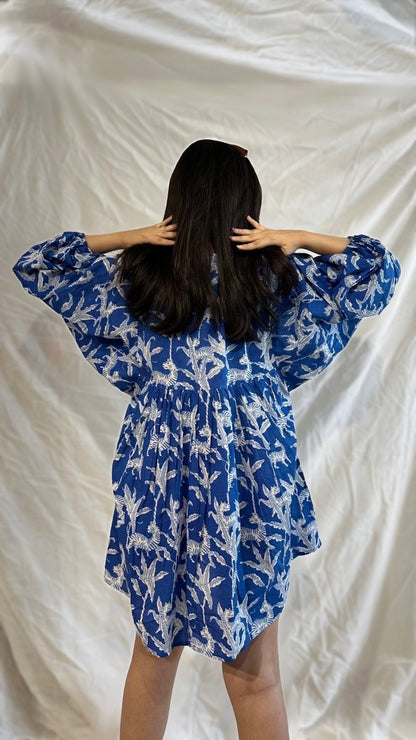 Blue Tiger Oversized Dress – Womens Dress by Bloc'D by JBH available on Brown Living™. Onesize . SKU: BOTW006. Img 3.