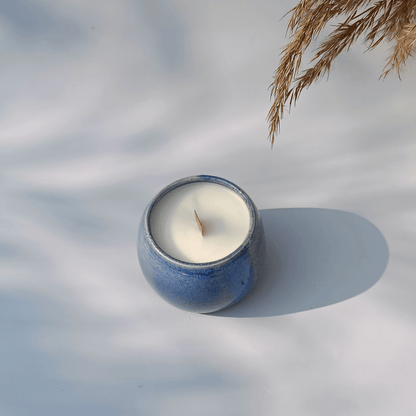 Blue Valentine Aromatic Candle - 150g – Candles & Fragrances on Brown Living™. SKU: CC2. Img 2.