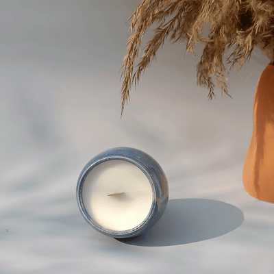 Blue Valentine Aromatic Candle - 150g – Candles & Fragrances on Brown Living™. SKU: CC2. Img 4.