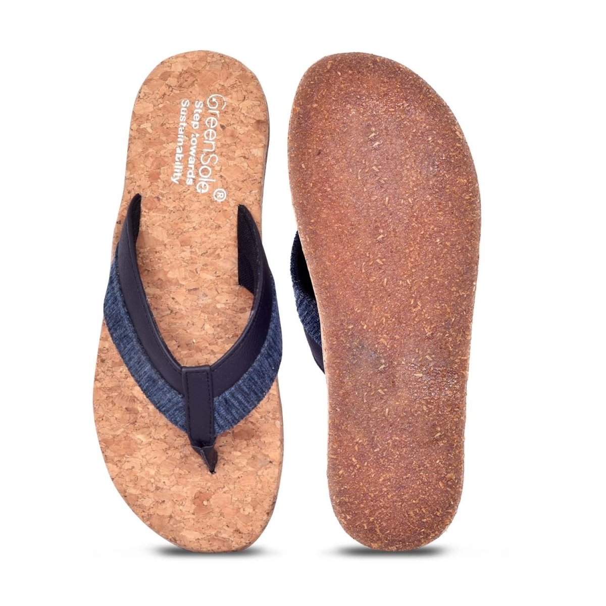 Blue Whale Men's Cozy Slippers | Verified Sustainable by Brown Living™