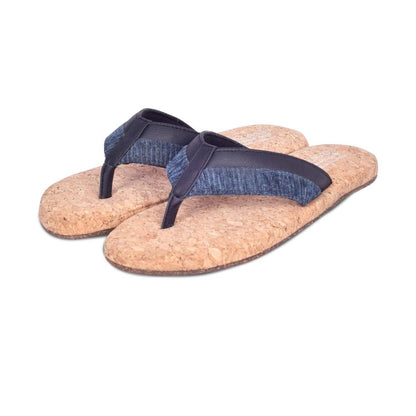 Blue Whale Men's Cozy Slippers | Verified Sustainable by Brown Living™