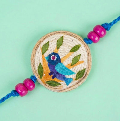 Bluebird Plantable Rakhi – Rakhi on Brown Living™. SKU: GRERA05. Img 2.