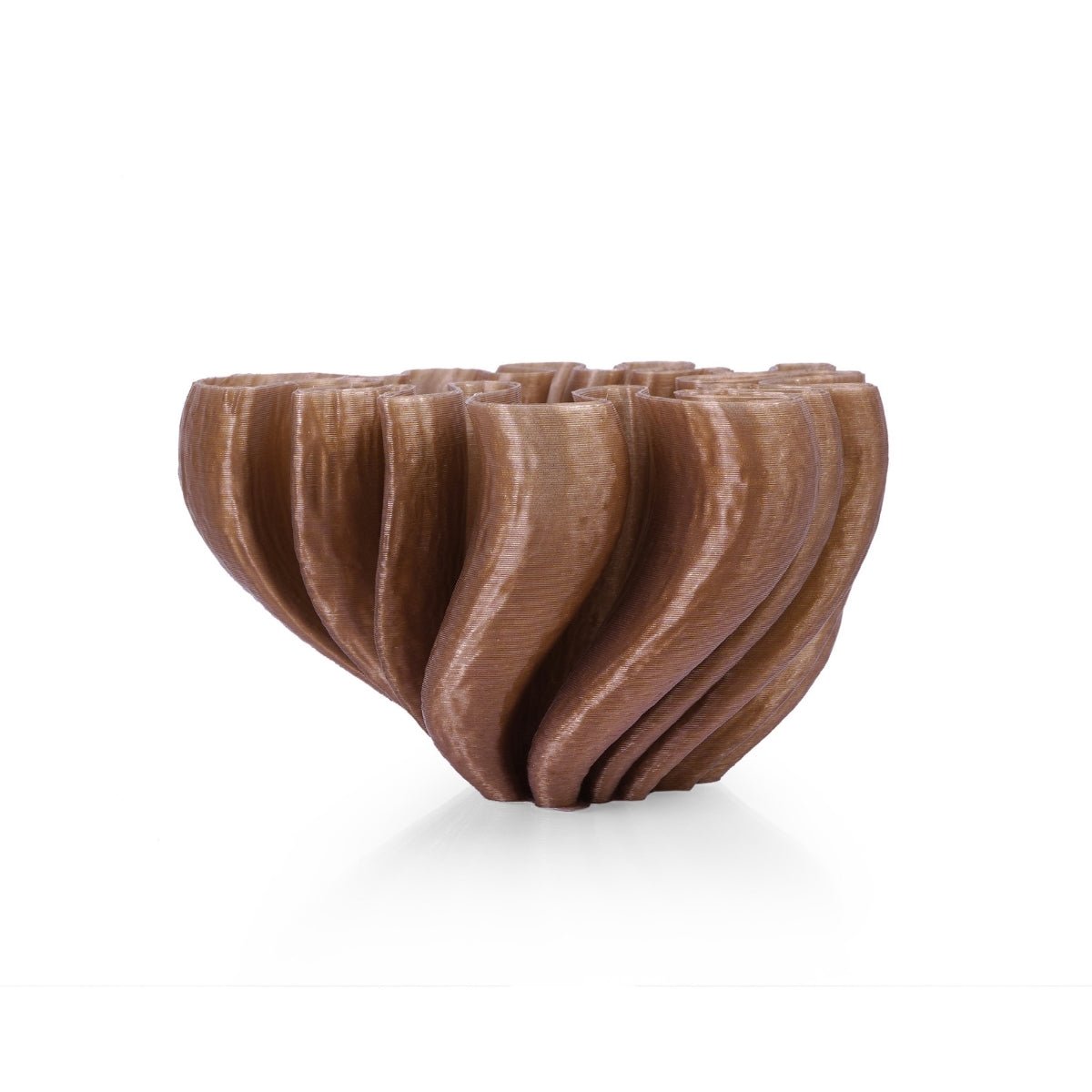 Bombora Plant - Based Translucent Copper Bowl – Home Decor on Brown Living™. SKU: BOMBEDPLTCA016. Img 2.