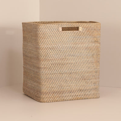 Boston Basket – Natural Handmade Storage Basket – Baskets & Boxes on Brown Living™. SKU: BostonBasketGrey. Img 7.