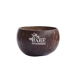 Tropical Elegance Coconut Bowls: Handcrafted from Real Coconuts, Each with Unique Markings