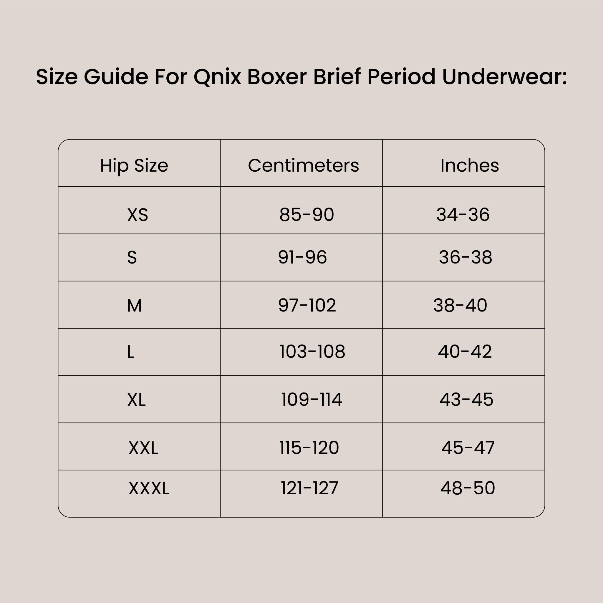 Boxer Brief Reusable Period Panty | Super Heavy Flow | Leakproof – Womens Underwear on Brown Living™. SKU: BOXER-BLACK-S. Img 8.