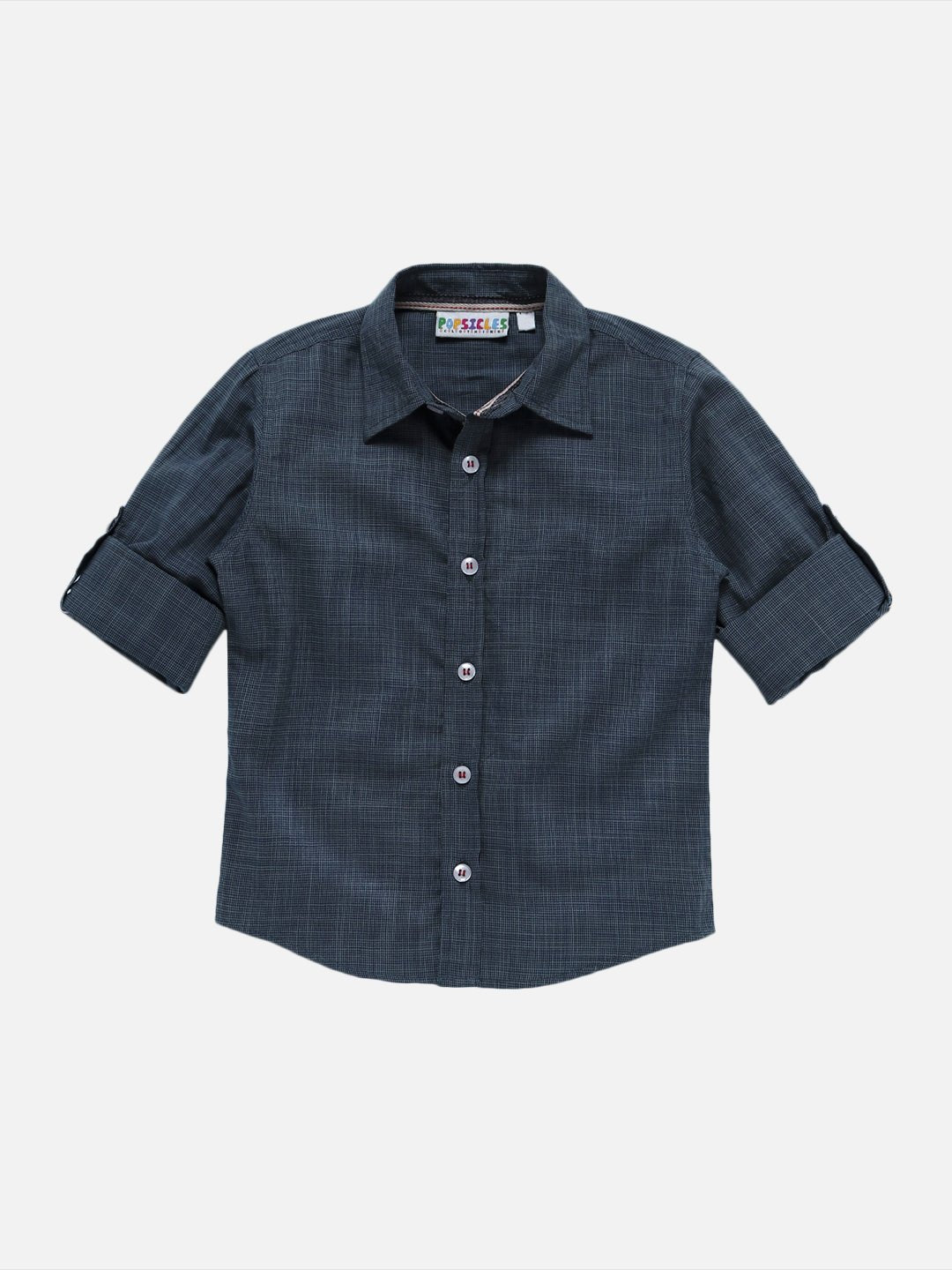 Boys Aegean Shirt Regular Fit – Comfortable Casual Cotton Shirt – Kids Shirts on Brown Living™. SKU: PB188_1. Img 3.