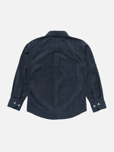 Boys Aegean Shirt Regular Fit – Comfortable Casual Cotton Shirt – Kids Shirts on Brown Living™. SKU: PB188_1. Img 2.