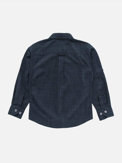 Boys Aegean Shirt Regular Fit – Comfortable Casual Cotton Shirt – Kids Shirts on Brown Living™. SKU: PB188_1. Img 2.