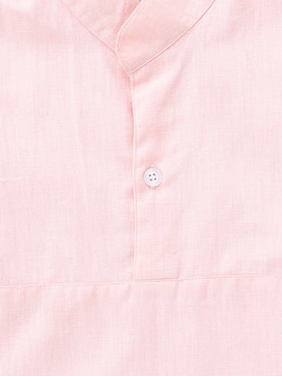 Boys Blush Shirt Regular Fit – Comfortable Cotton Casual Wear – Kids Shirts on Brown Living™. SKU: PB174A_1. Img 3.