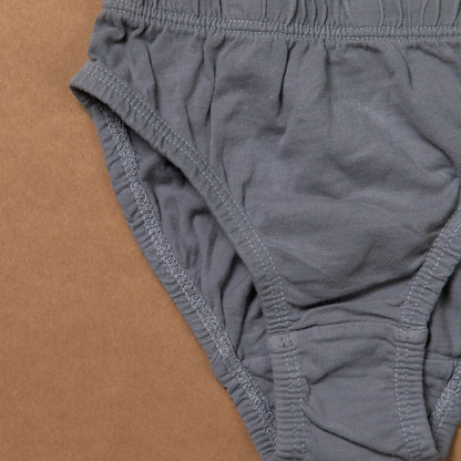 Boys Briefs - Organic - Plant Dyed - Toxin Free - Anti - Microbial - Pack of 3 – Kids Inner Wear on Brown Living™. SKU: BVB009MGYB4. Img 10.