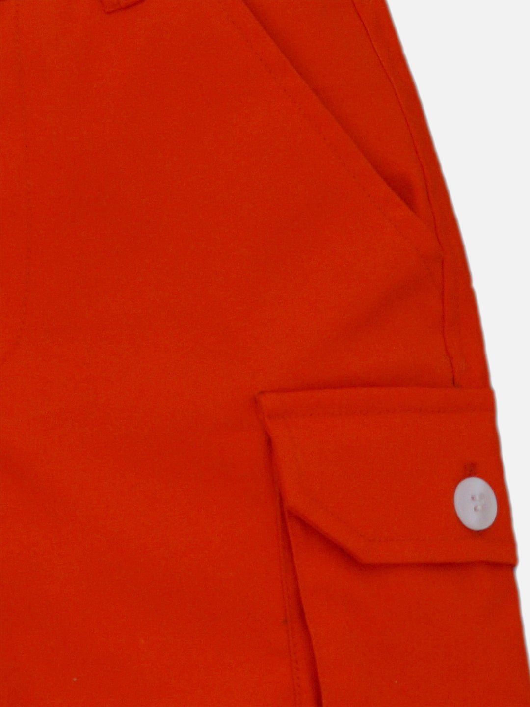 Boys Crimson Shorts Regular Fit – Comfortable Casual Summer Wear – Kids Shorts on Brown Living™. SKU: PB198_1. Img 2.