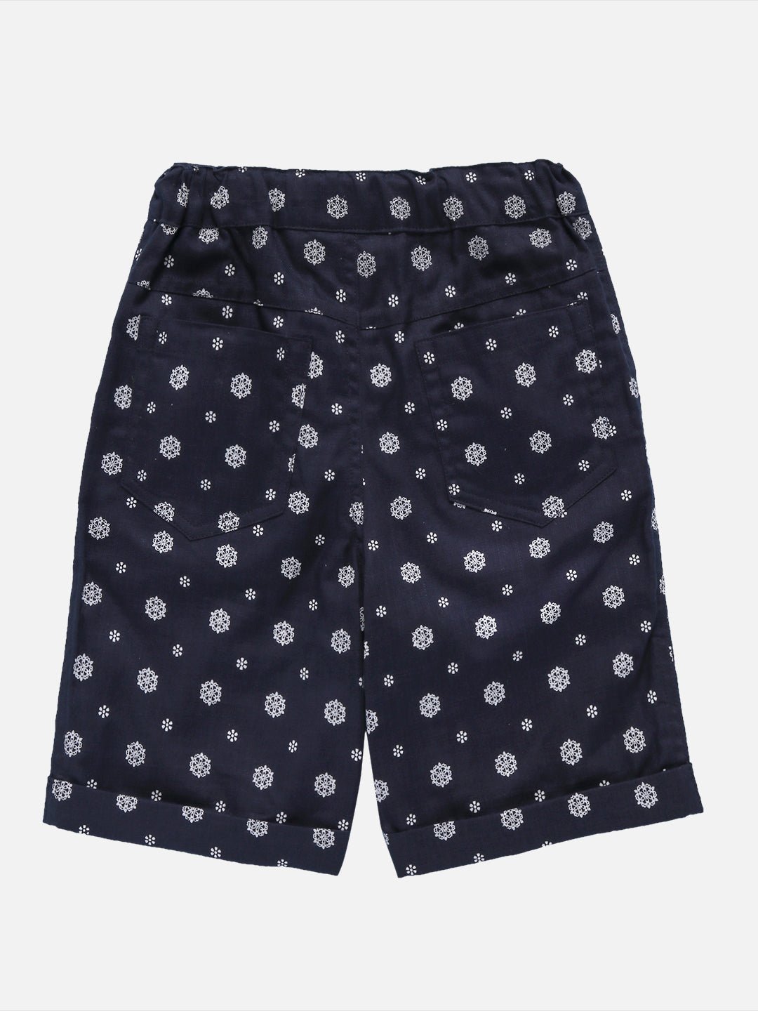 Boys Denim Shorts Regular Fit – Comfortable Casual Summer Wear – Kids Shorts on Brown Living™. SKU: PB190_1. Img 2.