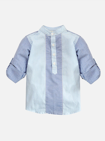 Boys Dodger Shirt Regular Fit – Comfortable Casual Cotton Shirt – Kids Shirts on Brown Living™. SKU: PB205_1. Img 3.