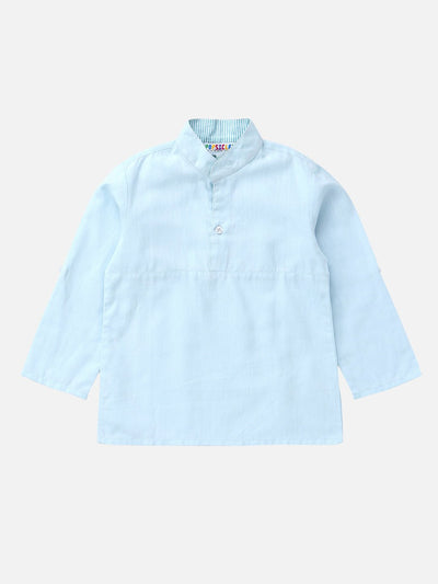 Boys Frost Shirt Regular Fit – Comfortable Cotton Casual Wear – Kids Shirts on Brown Living™. SKU: PB174B_1. Img 1.