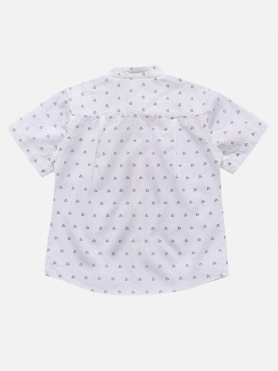 Boys Pearl Short Kurta Regular Fit – Comfortable Traditional Wear – Kids Shirts on Brown Living™. SKU: PB184_1. Img 2.