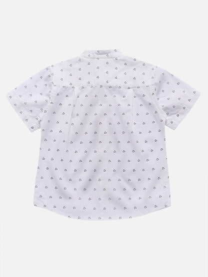 Boys Pearl Short Kurta Regular Fit – Comfortable Traditional Wear – Kids Shirts on Brown Living™. SKU: PB184_1. Img 2.