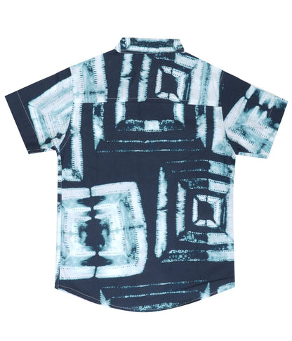 Boys Popsicle Tie Dye Shirt – Colorful Cotton Casual Wear for Kids – Kids Shirts on Brown Living™. SKU: PB234_1. Img 2.