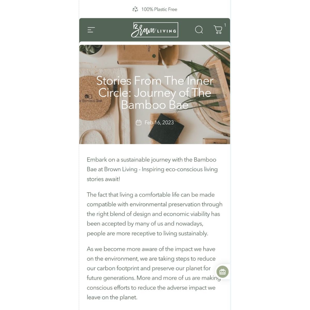 Brand Blog (1,000 words) – Social Media Marketing on Brown Living™. SKU: BLCFG_BB. Img 1.