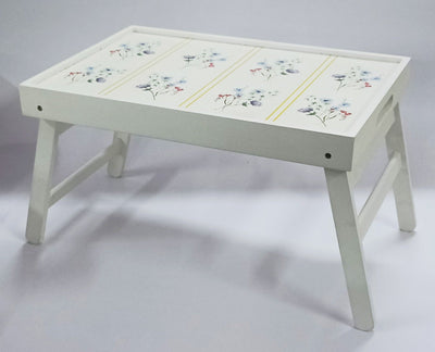 Breakfast Table Foldable Bed Tray – Trays & Platters on Brown Living™. SKU: SereneBloomBreakfastTable. Img 5.