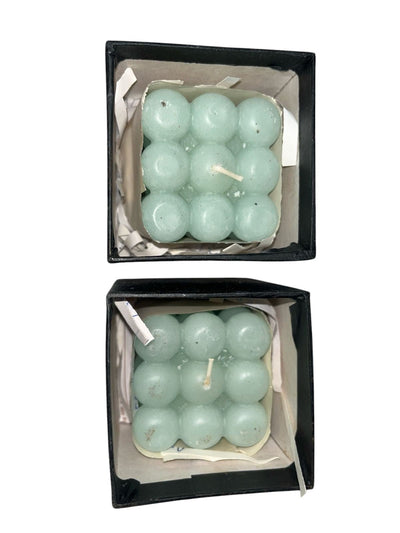 Bubble Cube Trendy Candle Decorative Modern Candle – Candles & Fragrances on Brown Living™. SKU: OEP502a. Img 4.