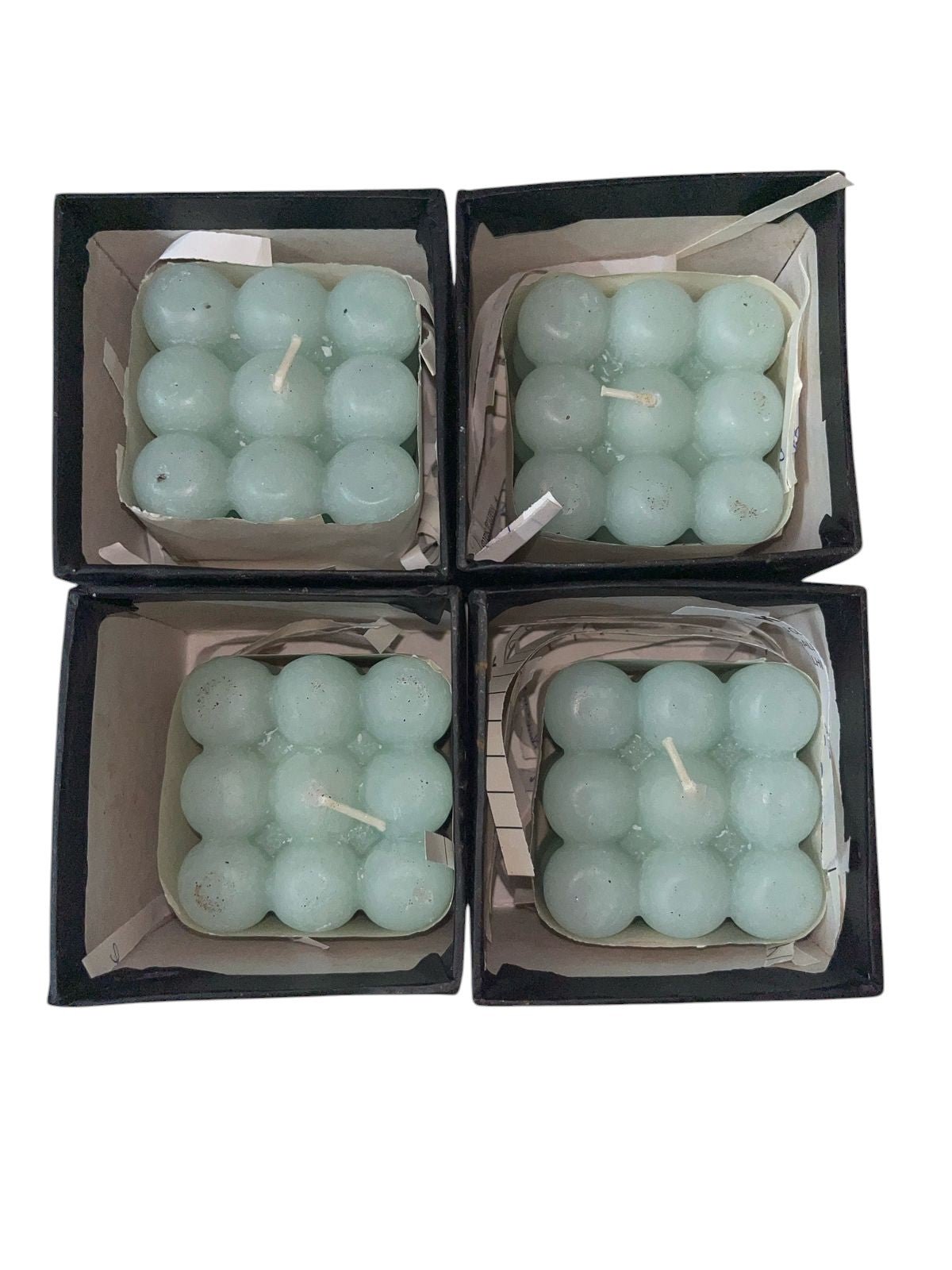 Bubble Cube Trendy Candle Decorative Modern Candle – Candles & Fragrances on Brown Living™. SKU: OEP503a. Img 7.