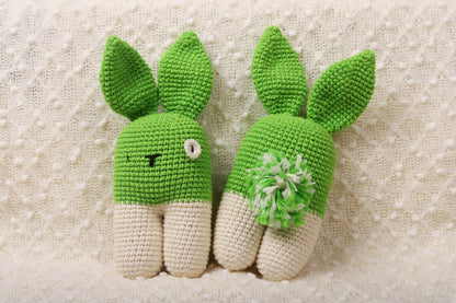 Bubblegum Crochet Rattle – Baby Toy – Baby Rattles on Brown Living™. SKU: CBRG. Img 7.
