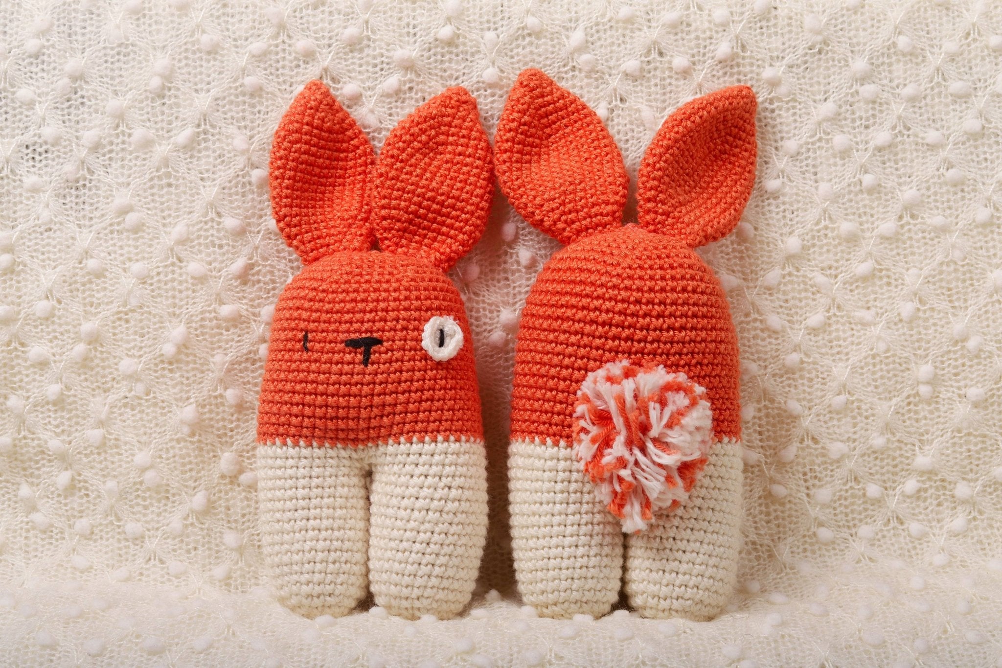 Bubblegum Crochet Rattle – Baby Toy – Baby Rattles on Brown Living™. SKU: CBRG. Img 3.