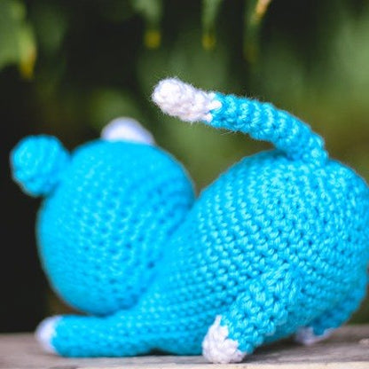 Bubbles Cat Handcrafted Crochet Soft Toy | Verified Sustainable by Brown Living™