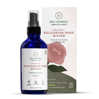 Bulgarian Rose Water - 110 ml | Organic Face Toner | Verified Sustainable by Brown Living™