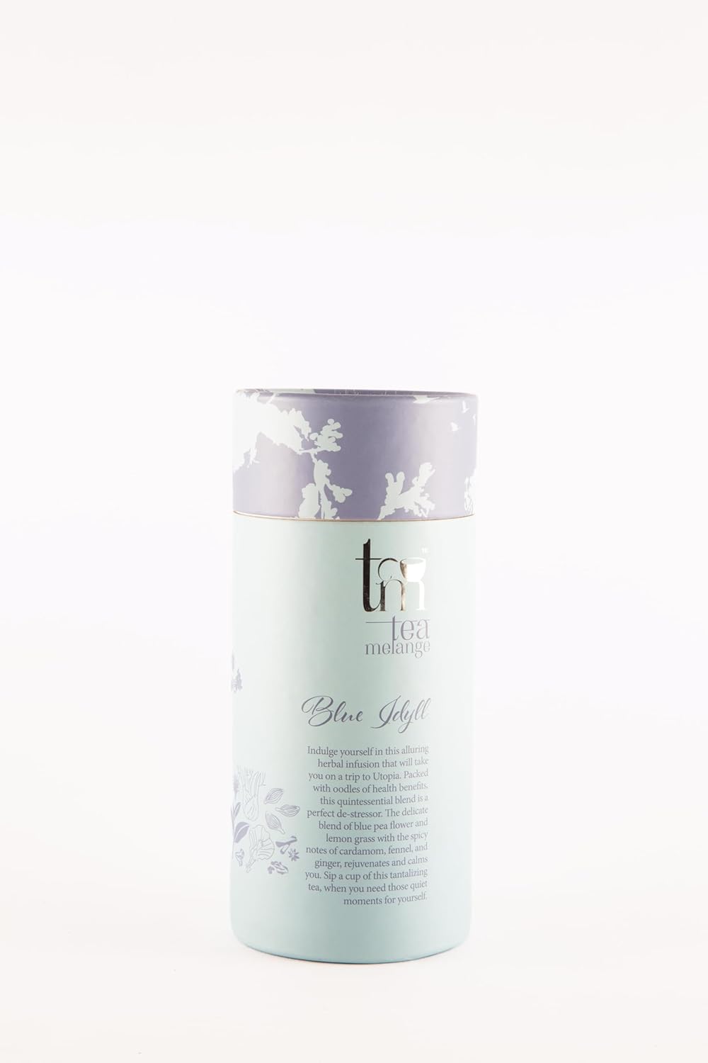 Butterfly Pea Flower Tea | Blue Idyll Herbal Tea – Tea on Brown Living™. SKU: TM_BI. Img 2.