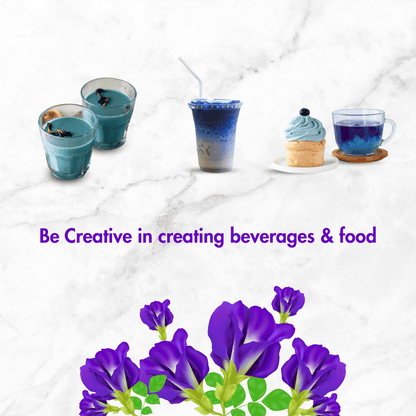 Butterfly Pea Flower Tea | Natural Blue Tea | 40gm | Super Antioxidant – Tea on Brown Living™. SKU: B0F63SSM9V. Img 7.