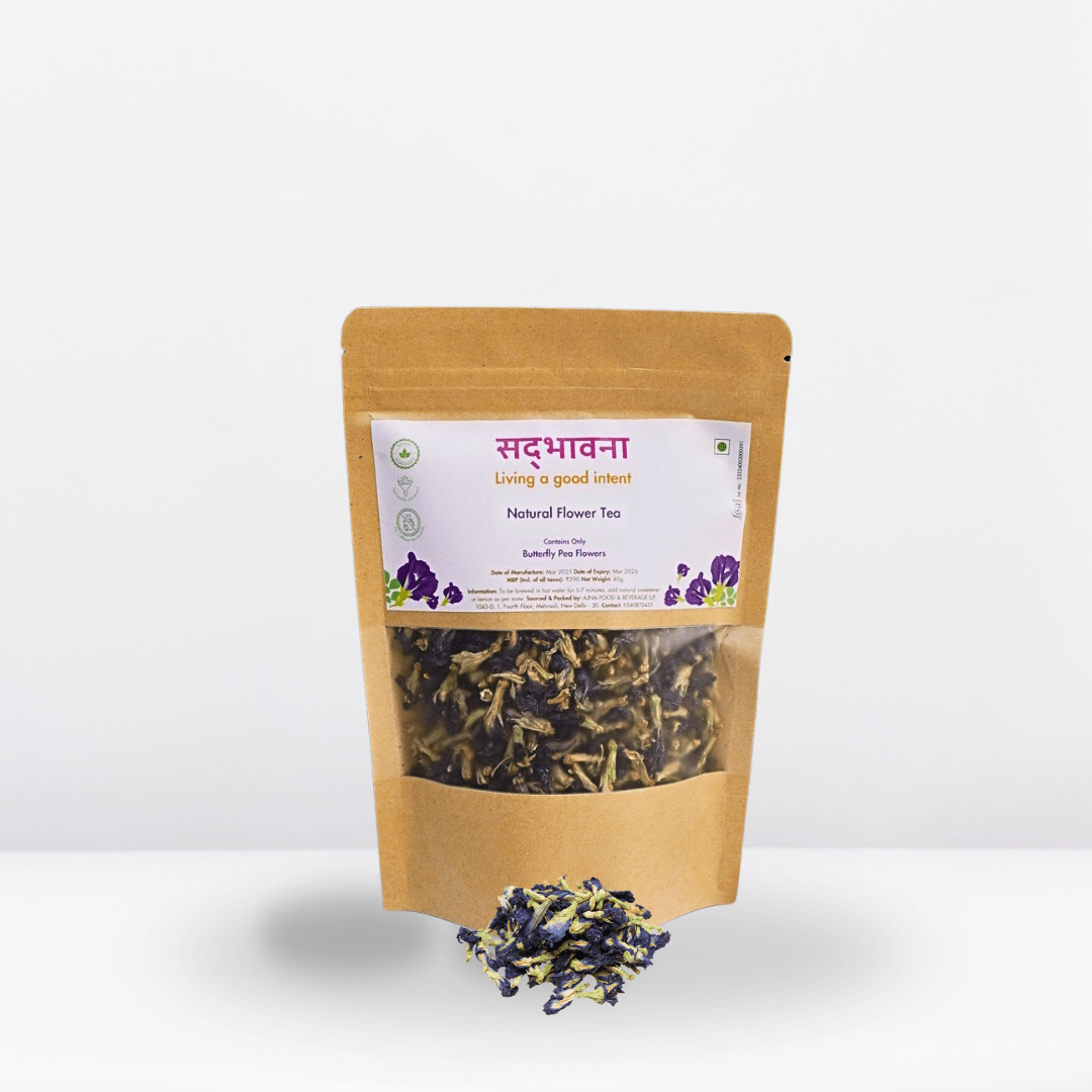 Butterfly Pea Flower Tea | Natural Blue Tea | 40gm | Super Antioxidant – Tea on Brown Living™. SKU: B0F63SSM9V. Img 7.