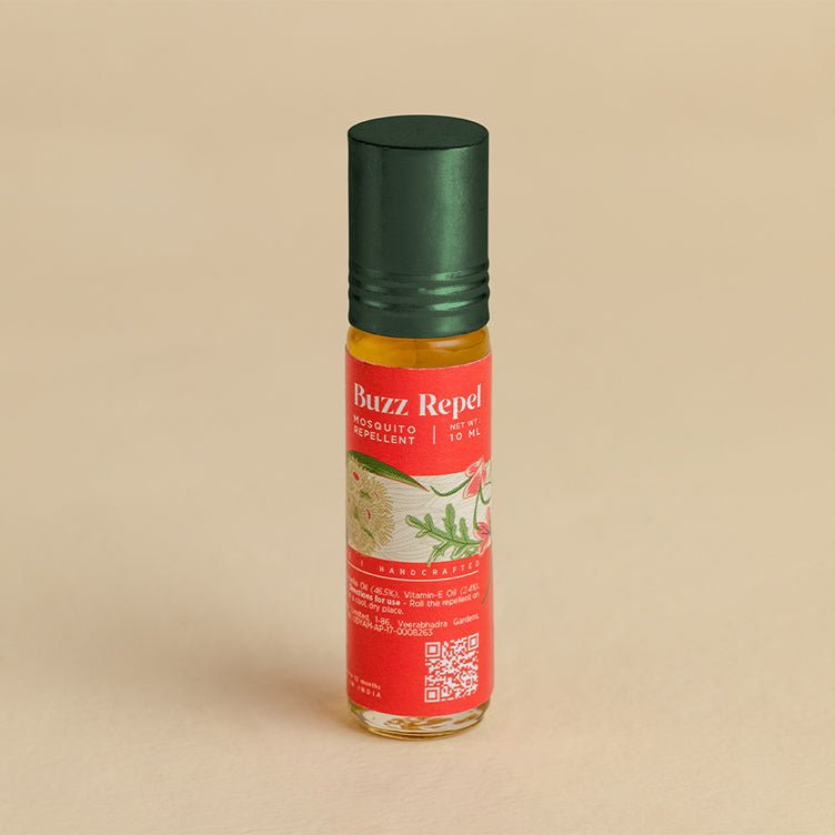 Buzz Repel | Handmade Mosquito Repellent (12ml) | Verified Sustainable by Brown Living™