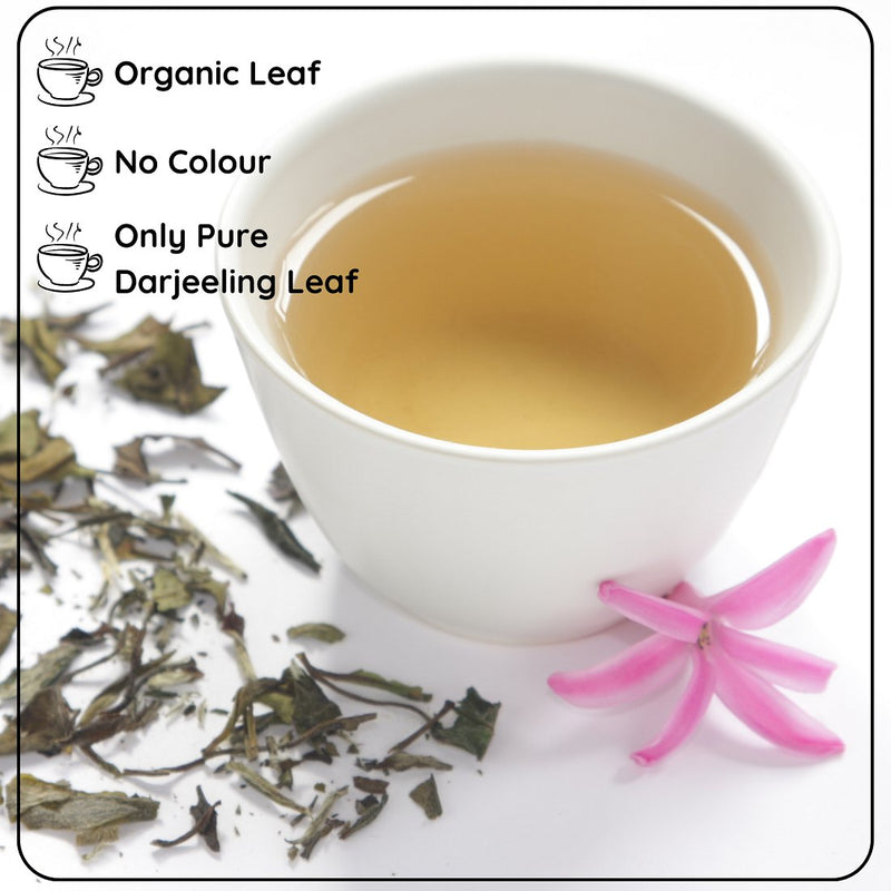 Calming White Leaf | For Relaxation and Better Focus | Verified Sustainable Tea on Brown Living™