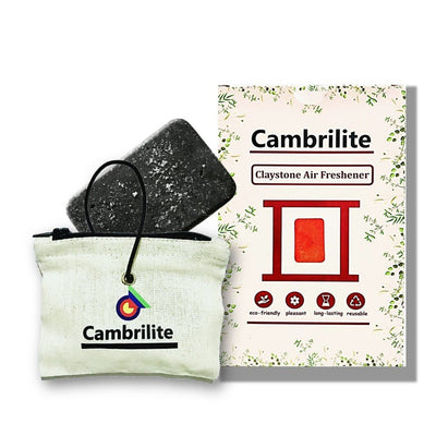 Cambrilite Camphor Claystone Car Freshener Sachet | Grey | Pack of 1 – Candles & Fragrances on Brown Living™. SKU: SPGCMBLCCGRYCTF1. Img 9.