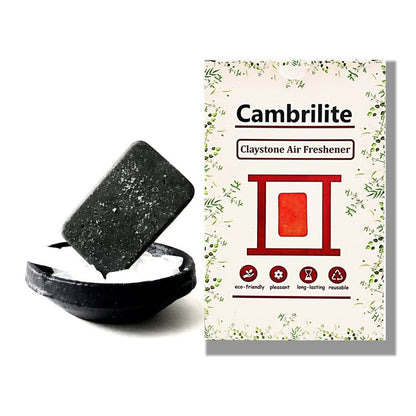 Cambrilite Camphor Claystone Car Freshener Sachet | Grey | Pack of 1 – Candles & Fragrances on Brown Living™. SKU: SPGCMBLCCGRYCTF1. Img 1.