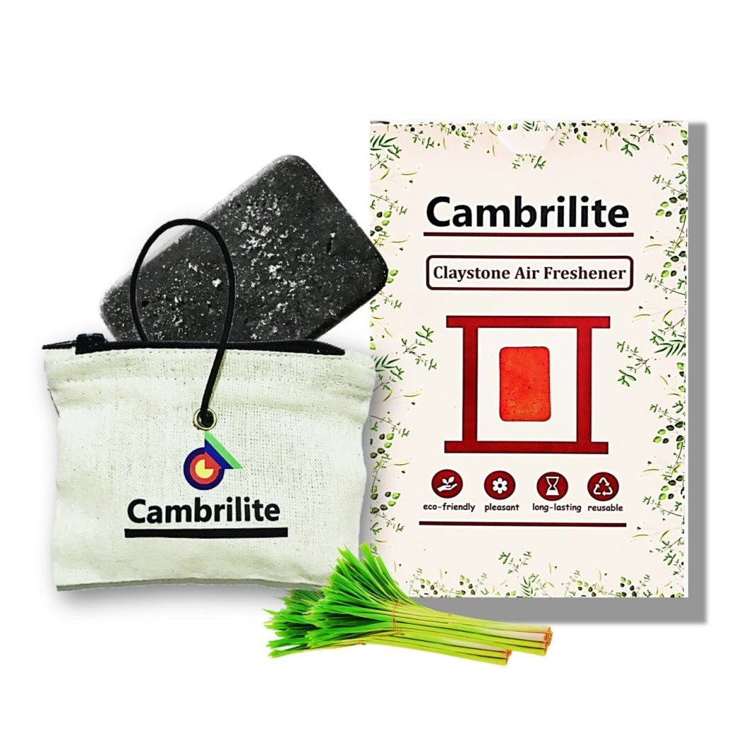 Cambrilite Camphor Claystone Car Freshener Sachet | Grey | Pack of 1 – Candles & Fragrances on Brown Living™. SKU: SPGCMBLCCGRYLG1. Img 14.