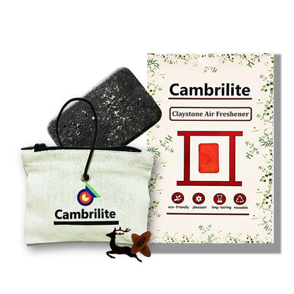 Cambrilite Camphor Claystone Car Freshener Sachet | Grey | Pack of 1 – Candles & Fragrances on Brown Living™. SKU: SPGCMBLCCGRYMKOD1. Img 15.