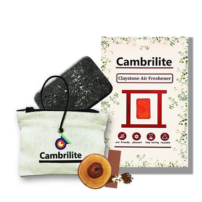 Cambrilite Camphor Claystone Car Freshener Sachet | Grey | Pack of 1 – Candles & Fragrances on Brown Living™. SKU: SPGCMBLCCGRYSLVCN1. Img 19.