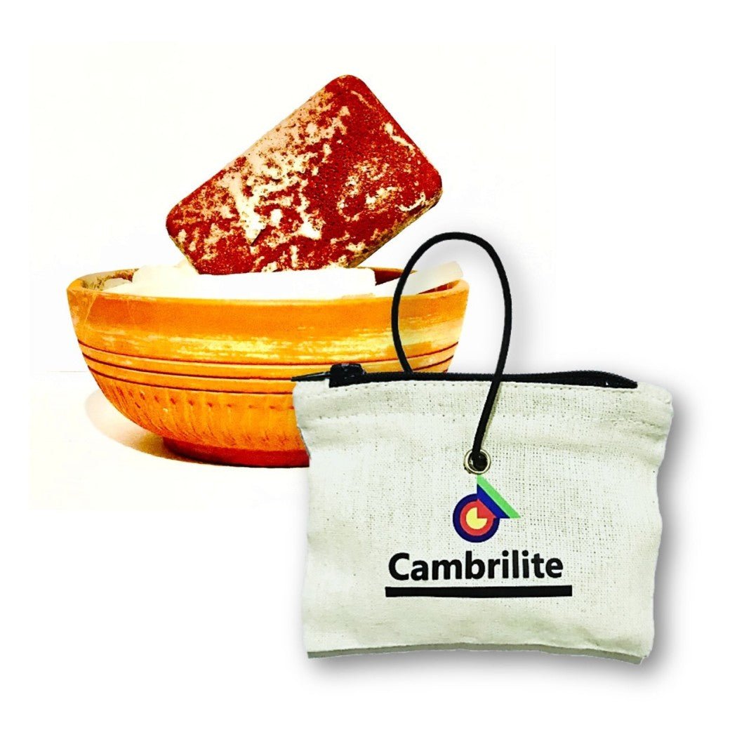 Cambrilite Camphor Claystone Car Freshener Sachet | Red | Pack of 1 – Candles & Fragrances on Brown Living™. SKU: SPGCMBLCCREDCTF1. Img 3.