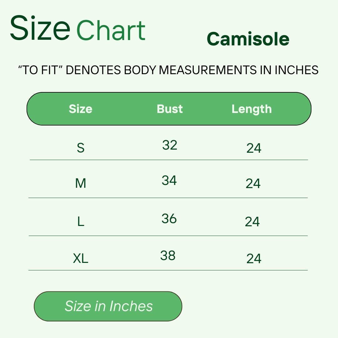 Camisole Bamboo Fabric Top for Women | Pack Of 1 – Womens Top on Brown Living™. SKU: CAMISOLE-WHITE-S. Img 18.