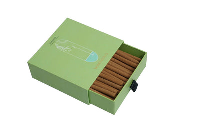 Camphor Dhoop Sticks | 50 Sticks with Holder – Home Decor on Brown Living™. SKU: CAID007. Img 1.