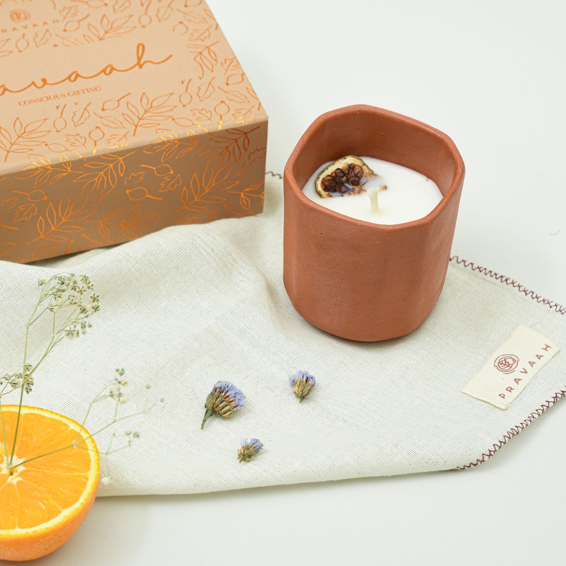 Narangi XL Candle | Tropical Citrus Summer | Soy Wax