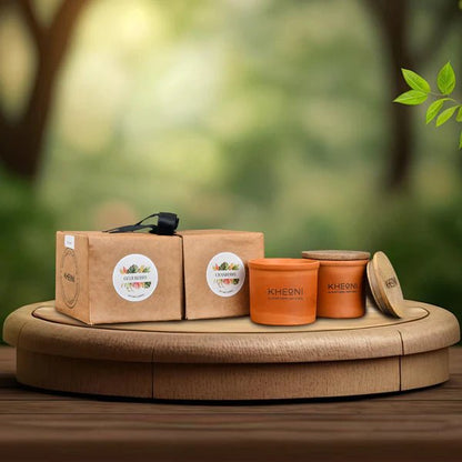 Candle Gift set (Goji Berry & Cranberry) – Candles & Fragrances by Kheoni available on Brown Living™. . SKU: KHMC - 001. Img 1.